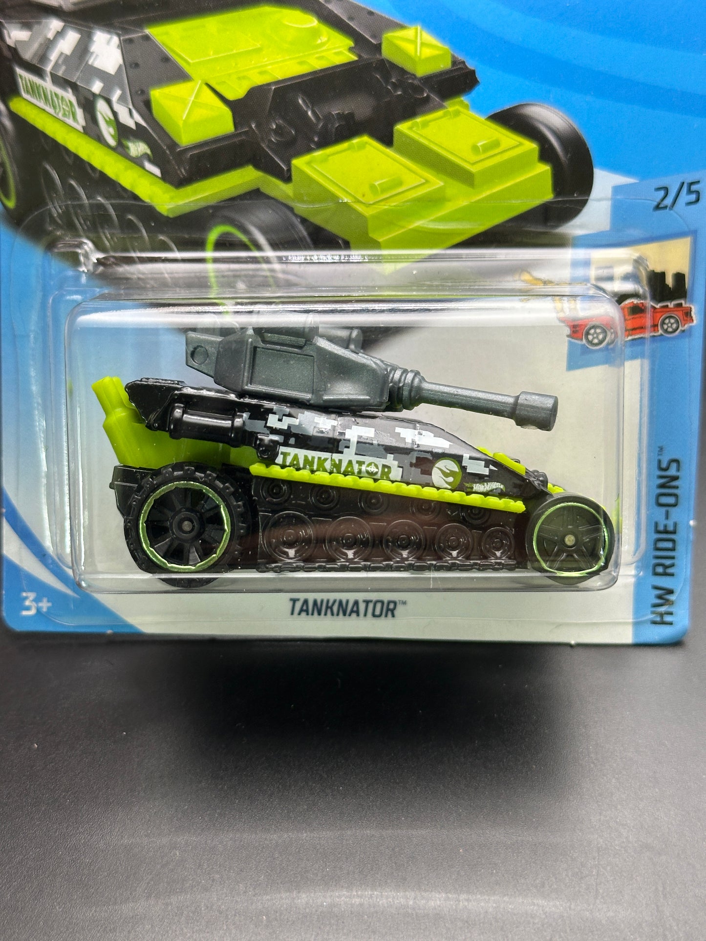 HOT WHEELS - TANKNATOR - TREASURE HUNT (2018) - HW RIDE ONS 2/5