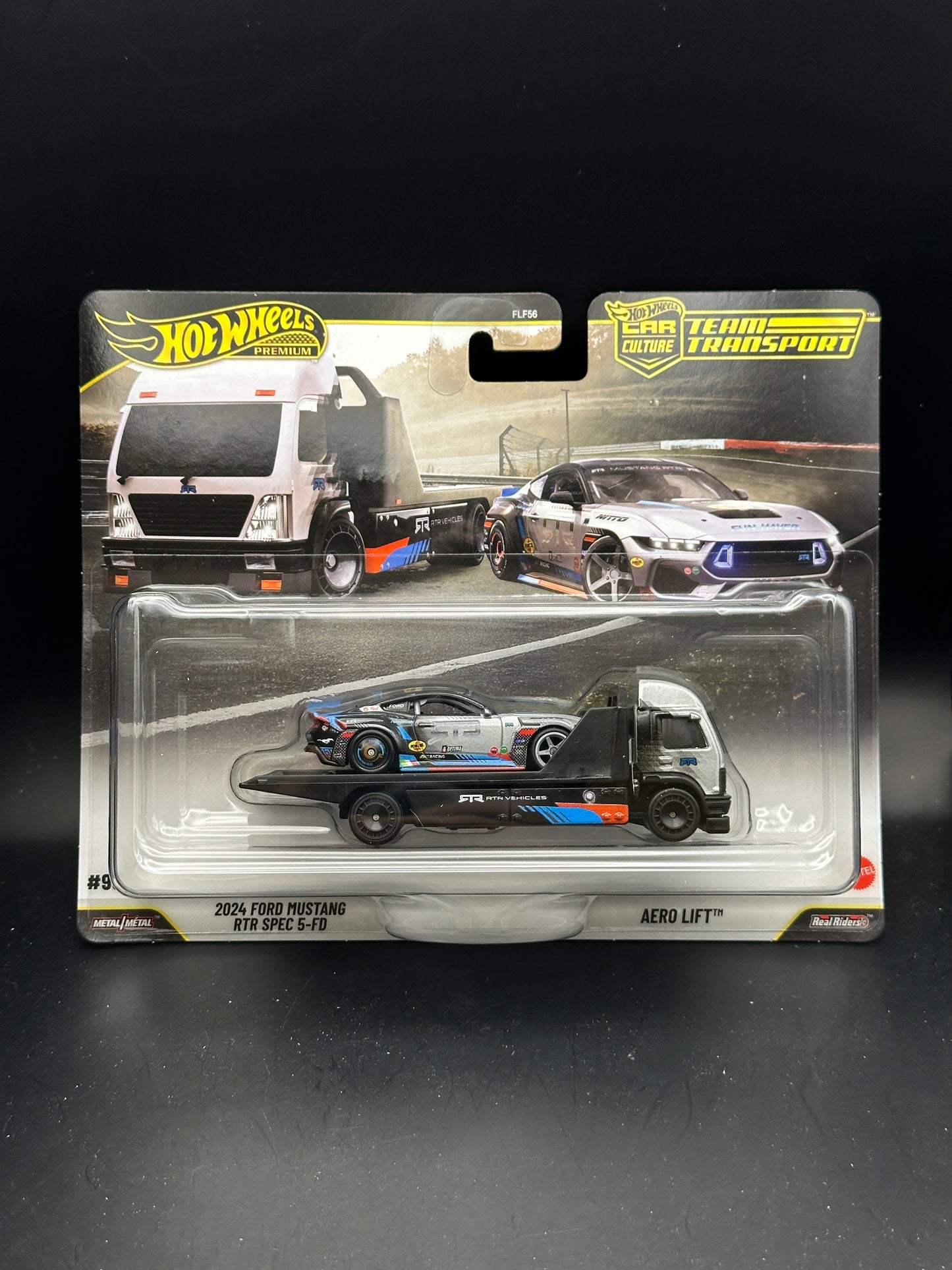 HOT WHEELS - 2024 FORD MUSTANG RTR SPEC 5-FD / AERO LIFT (2026) TEAM TRANSPORT #90