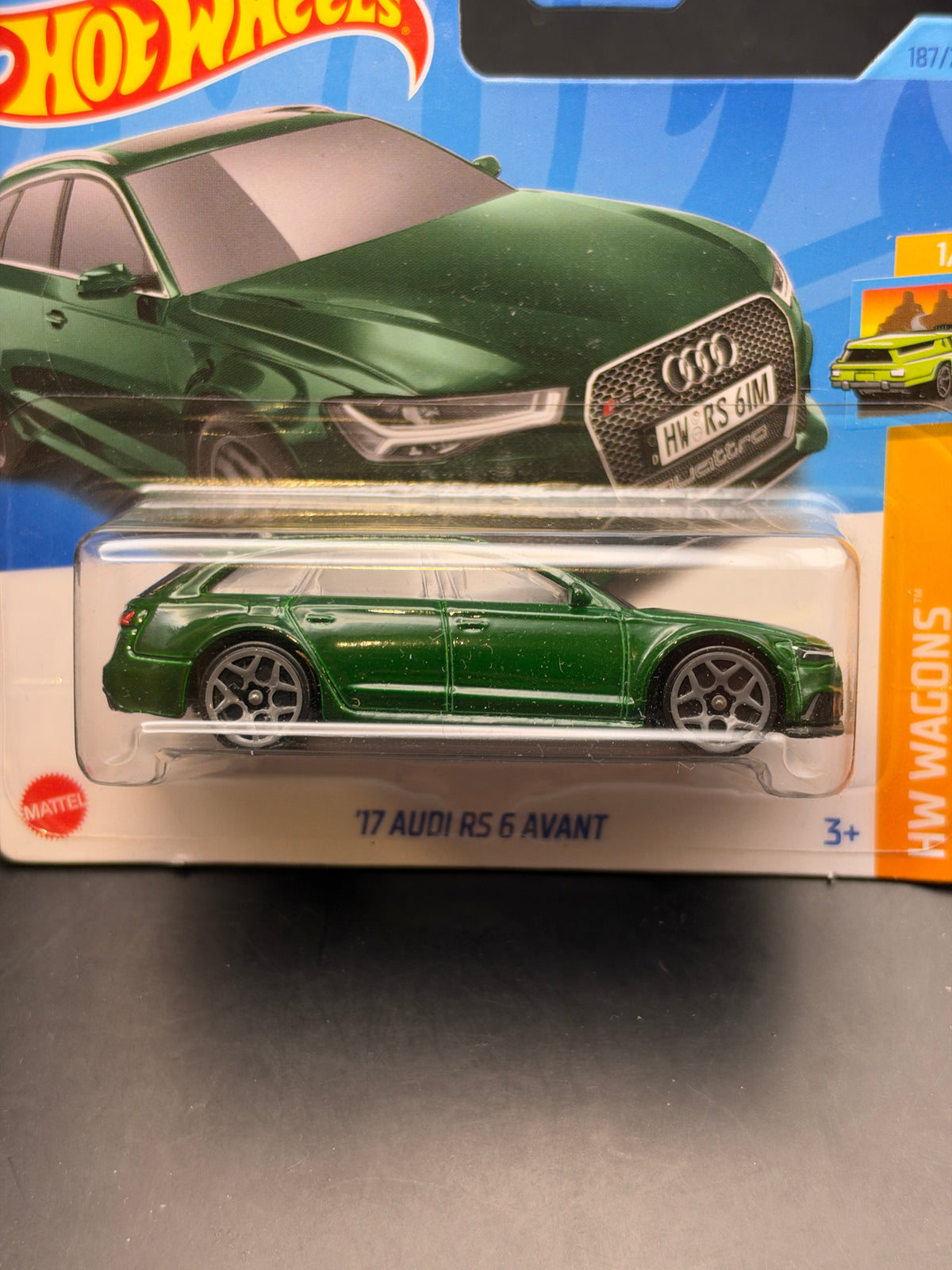 HOT WHEELS - 17 AUDI RS 6 AVANT (2023) - HW WAGONS 1/5