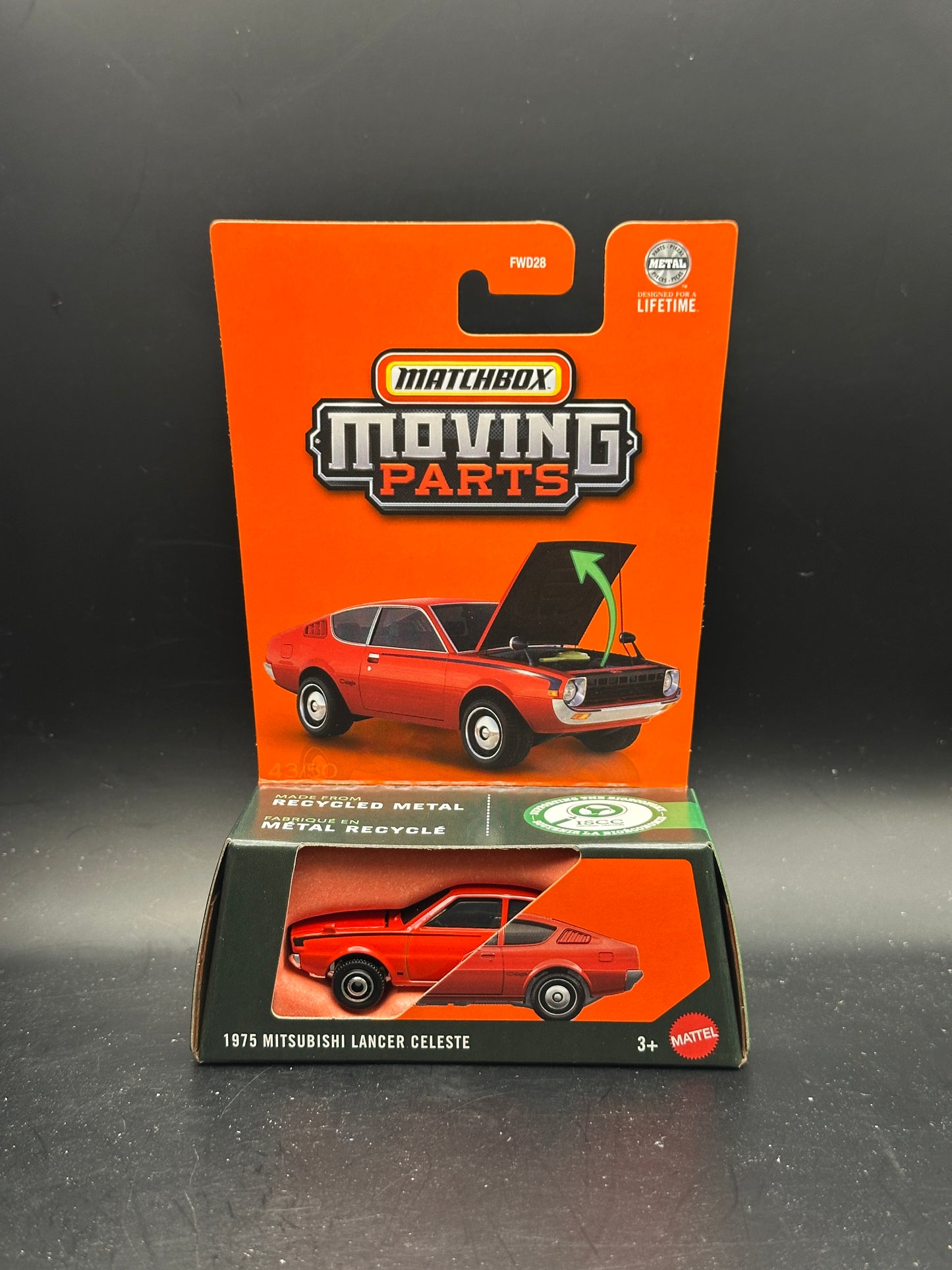 MATCHBOX - 1975 MITSUBISHI LANCER CELESTE (2026) - MOVING PARTS - DIECAST