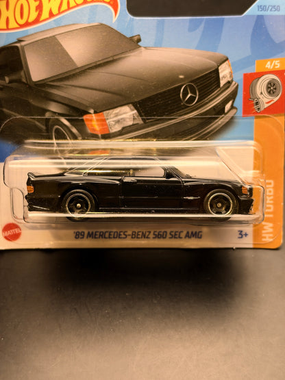 HOT WHEELS - 89 MERCEDES-BENZ 560 SEC AMG (2023) - HW TURBO 4/5