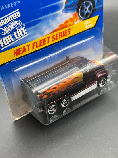 HOT WHEELS - FUEL TANKER (1997) - HW HEAT FLEET SERIES 3/4