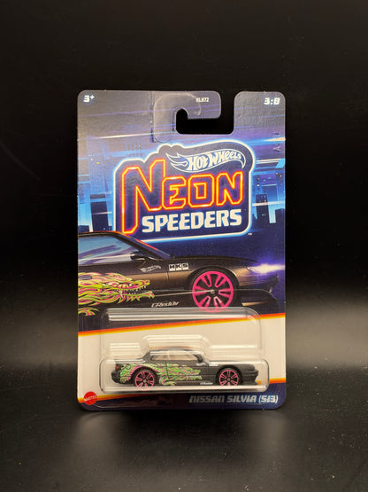 HOT WHEELS - NISSAN SILVIA S13 (2025) - NEON SPEEDERS SERIES 3/8