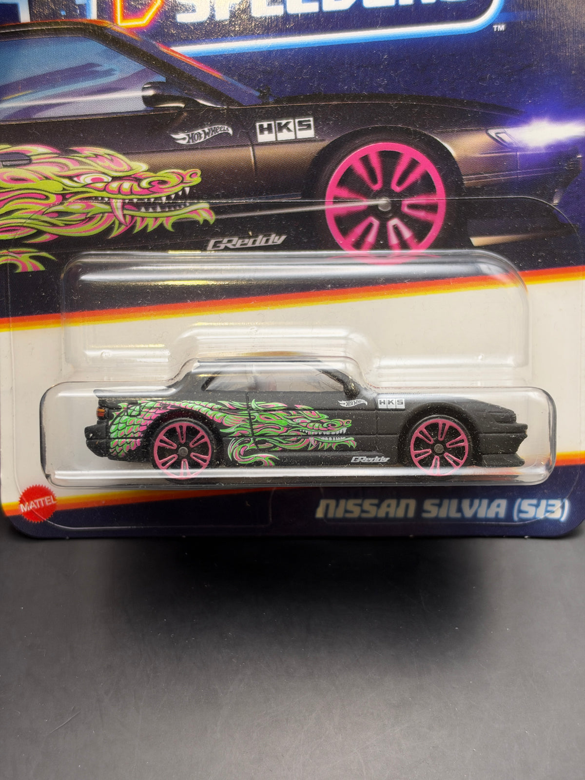 HOT WHEELS - NISSAN SILVIA S13 (2025) - NEON SPEEDERS SERIES 3/8