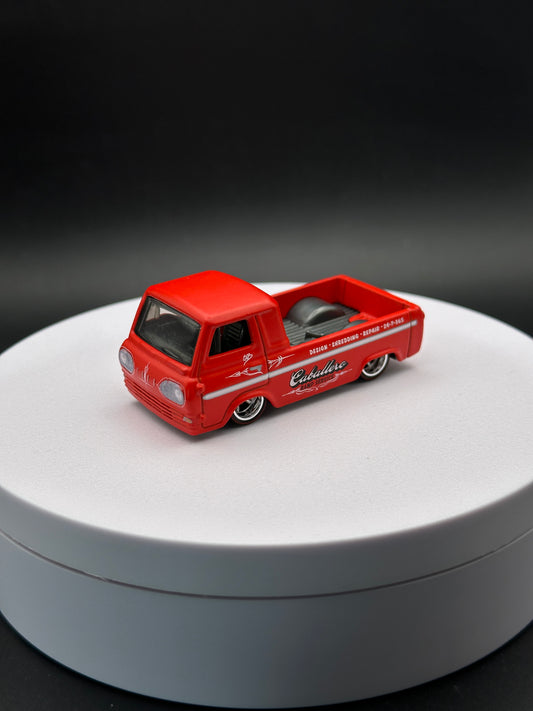 HOT WHEELS - 60s FORD ECONOLINE PICKUP (2018) - CAR CULTURE: SHOP TRUCKS 5/5 - LOOSE