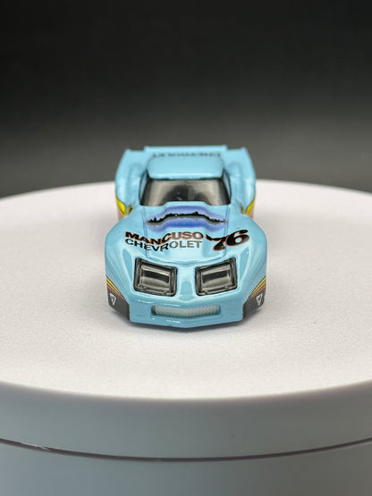 HOT WHEELS - 76 GREENWOOD CORVETTE (2019) - CAR CULTURE - SILHOUETTES 2/5 - LOOSE
