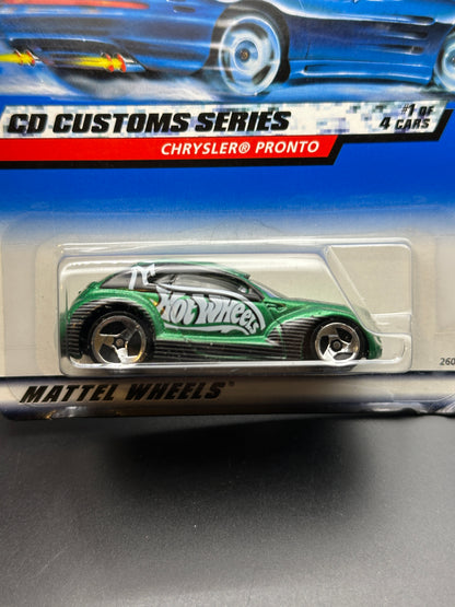 HOT WHEELS - CHRYSLER PRONTO (2000) - HW CD CUSTOM SERIES 1/4
