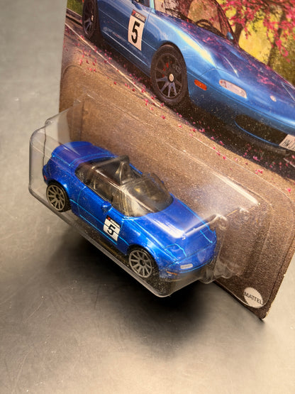 HOT WHEELS - 91 MAZDA MX5 MIATA (2023) - SILVER SERIES - JAPANESE CLASSICS 3/5