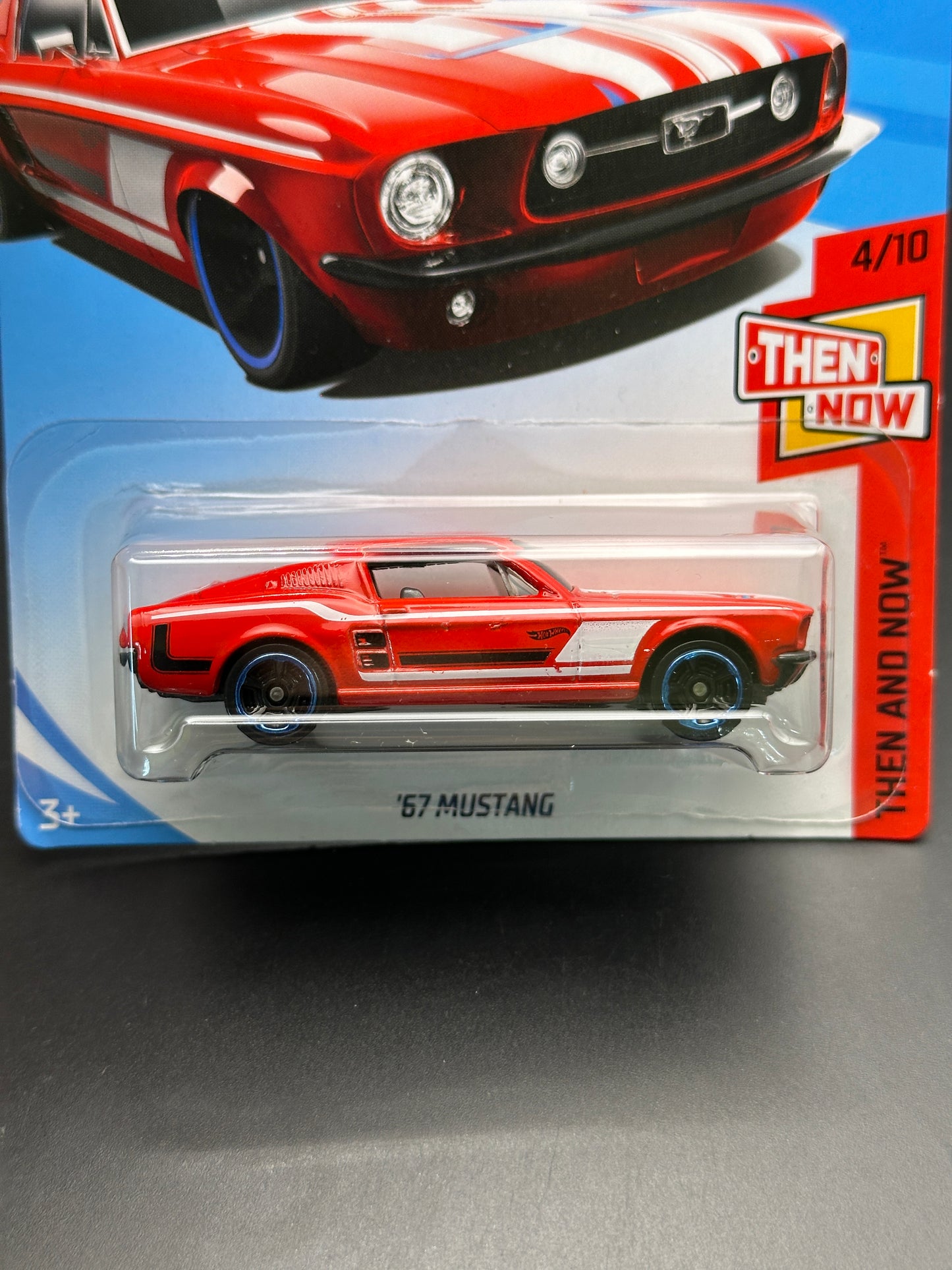 HOT WHEELS - 67 MUSTANG (2018) - HW THEN AND NOW 4/10