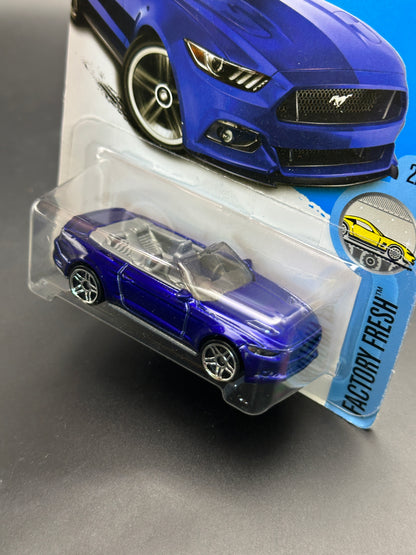 HOT WHEELS - 2015 FORD MUSTANG GT CONVERTIBLE (2017) - HW FACTORY FRESH 2/10