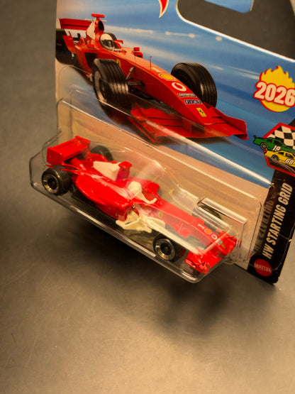 HOT WHEELS - FERRARI F2004 (2026) - HW STARTING GRID 10/10