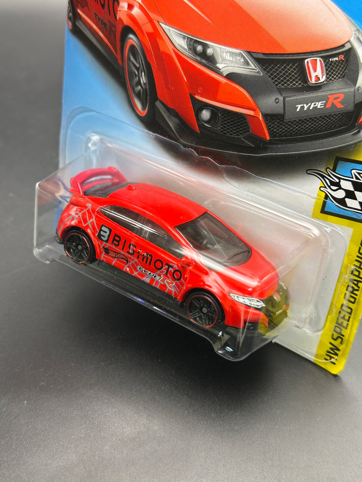 HOT WHEELS - 16 HONDA CIVIC TYPE R (2018) - HW SPEED GRAPHICS 2/10