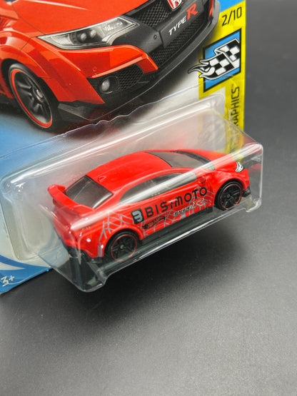 HOT WHEELS - 16 HONDA CIVIC TYPE R (2018) - HW SPEED GRAPHICS 2/10