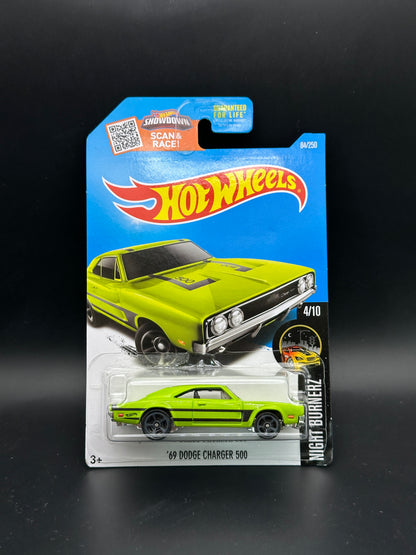 HOT WHEELS - 69 DODGE CHARGER 500 (2016) - HW NIGHTBURNERZ 4/10 - ERROR