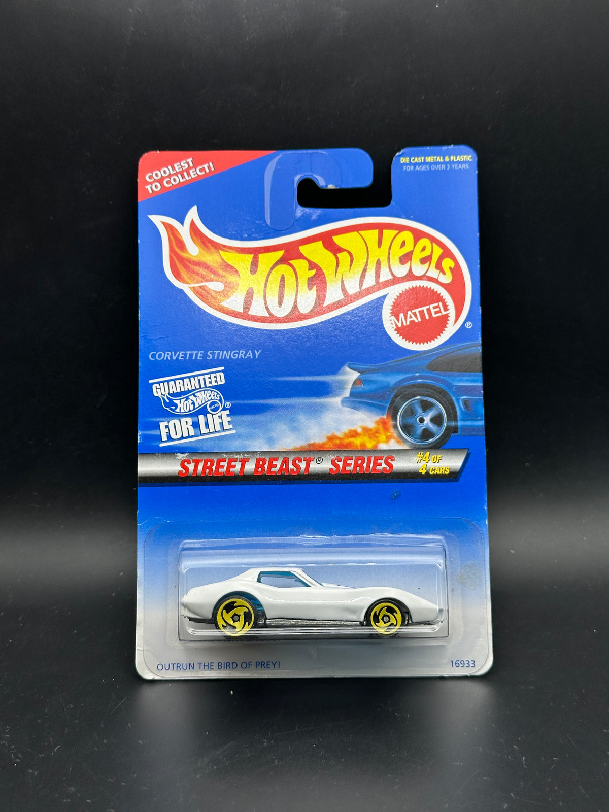 HOT WHEELS - CORVETTE STINGRAY (1997) - HW STREET BEAST SERIES 4/4