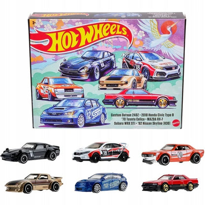 HOT WHEELS - STREETS OF JAPAN - 6 PACK - JDM / JAPAN SERIES