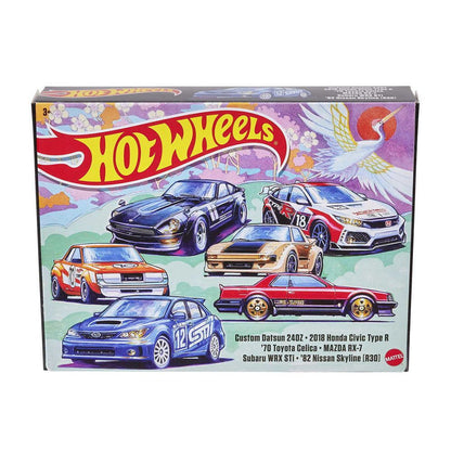 HOT WHEELS - STREETS OF JAPAN - 6 PACK - JDM / JAPAN SERIES