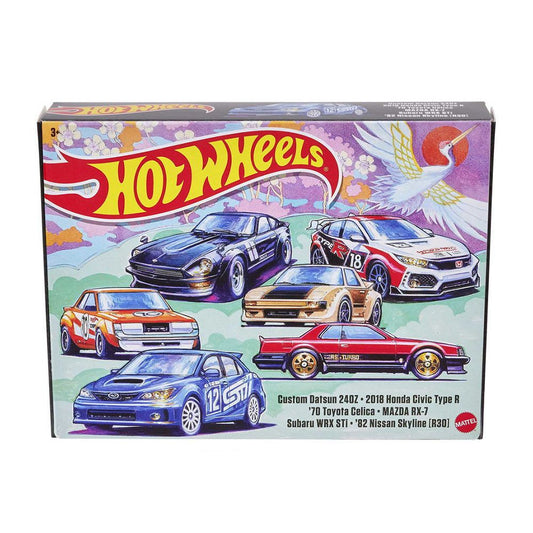 HOT WHEELS - STREETS OF JAPAN - 6 PACK - JDM / JAPAN SERIES