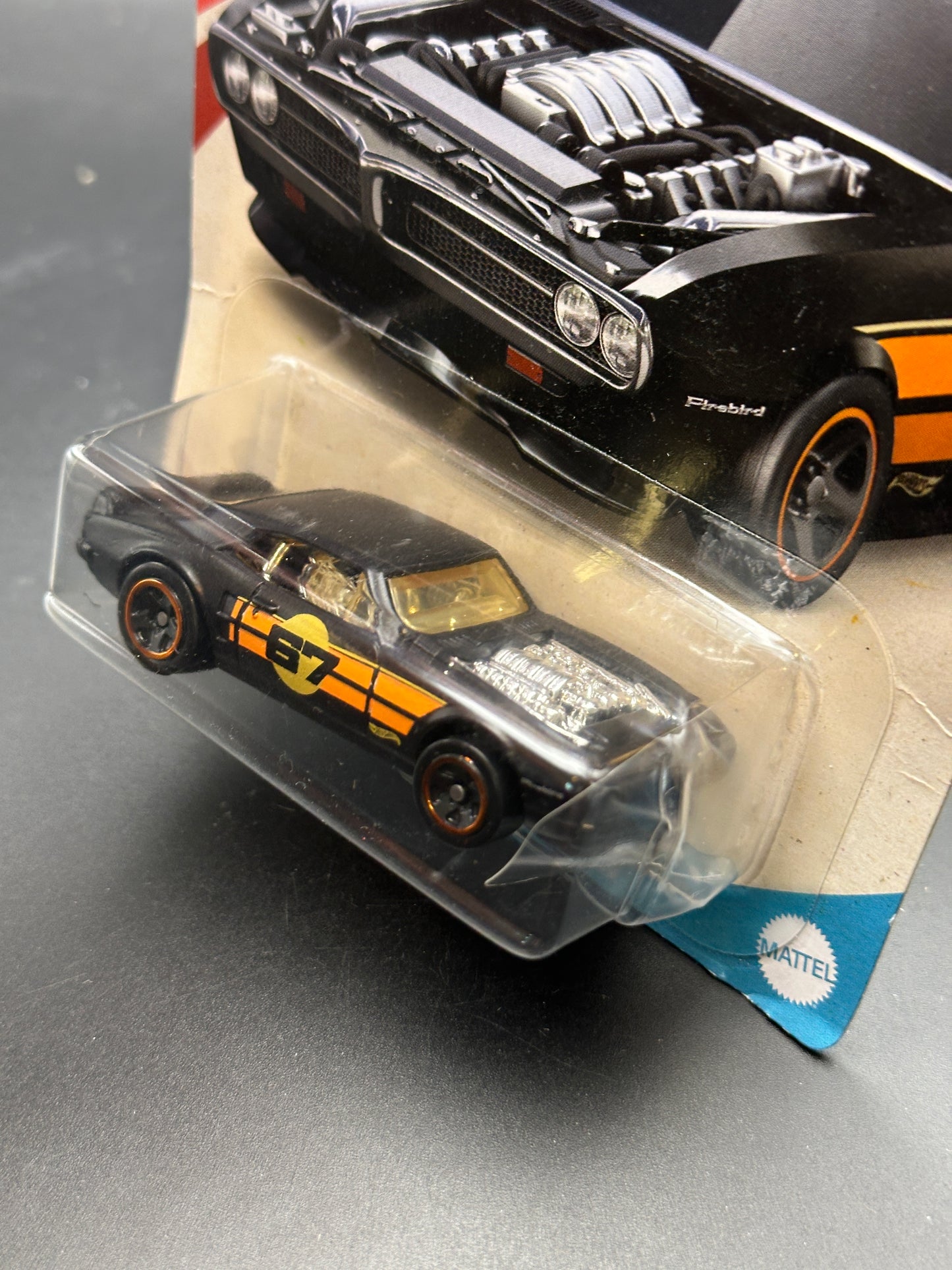 HOT WHEELS - CUSTOM 67 PONTIAC FIREBIRD (2020) - AMERICAN STEEL 8/10