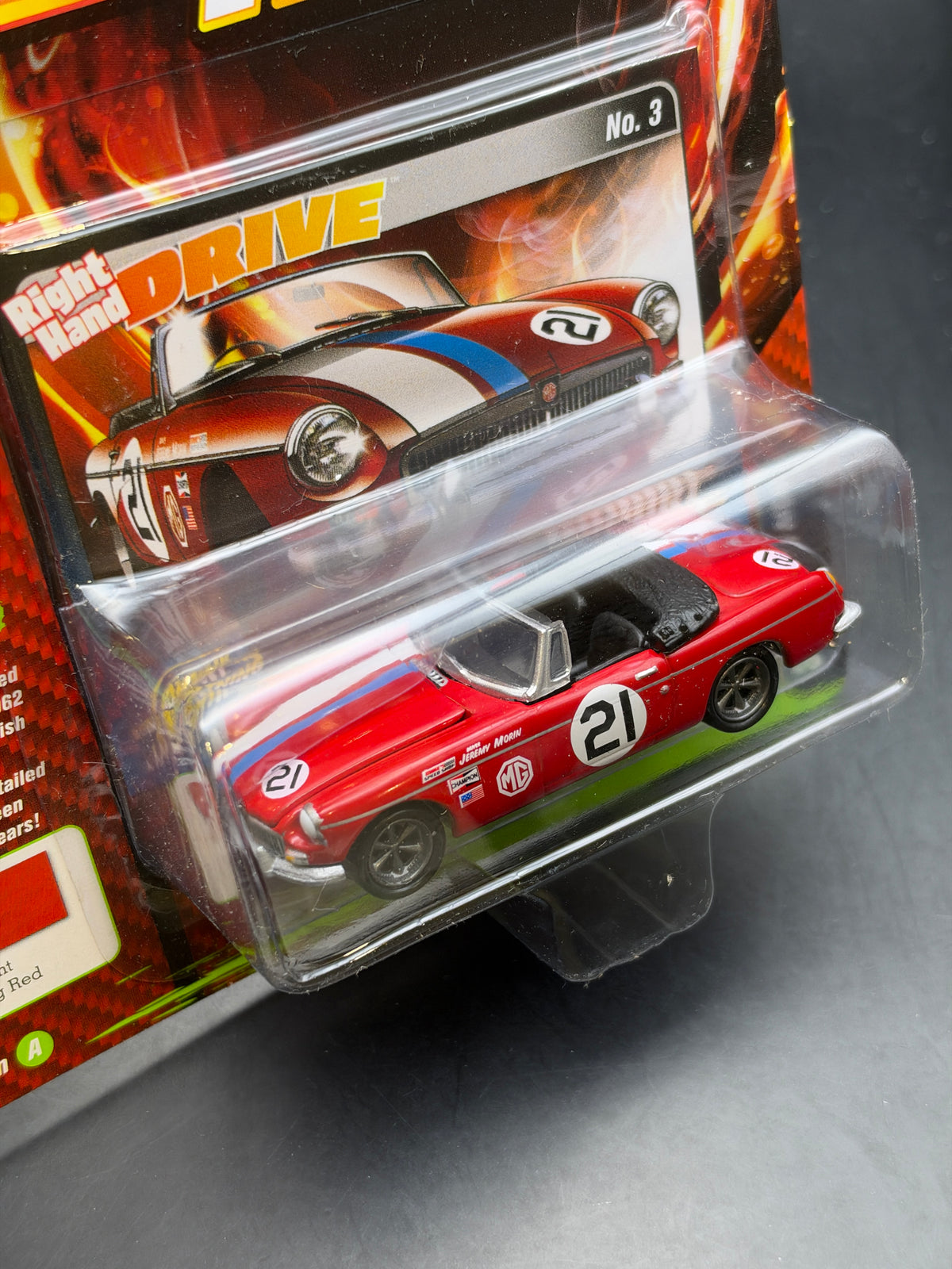 JOHNNY LIGHTNING - 1963 MG MGB - IMPORT HEAT