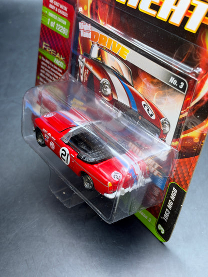 JOHNNY LIGHTNING - 1963 MG MGB - IMPORT HEAT
