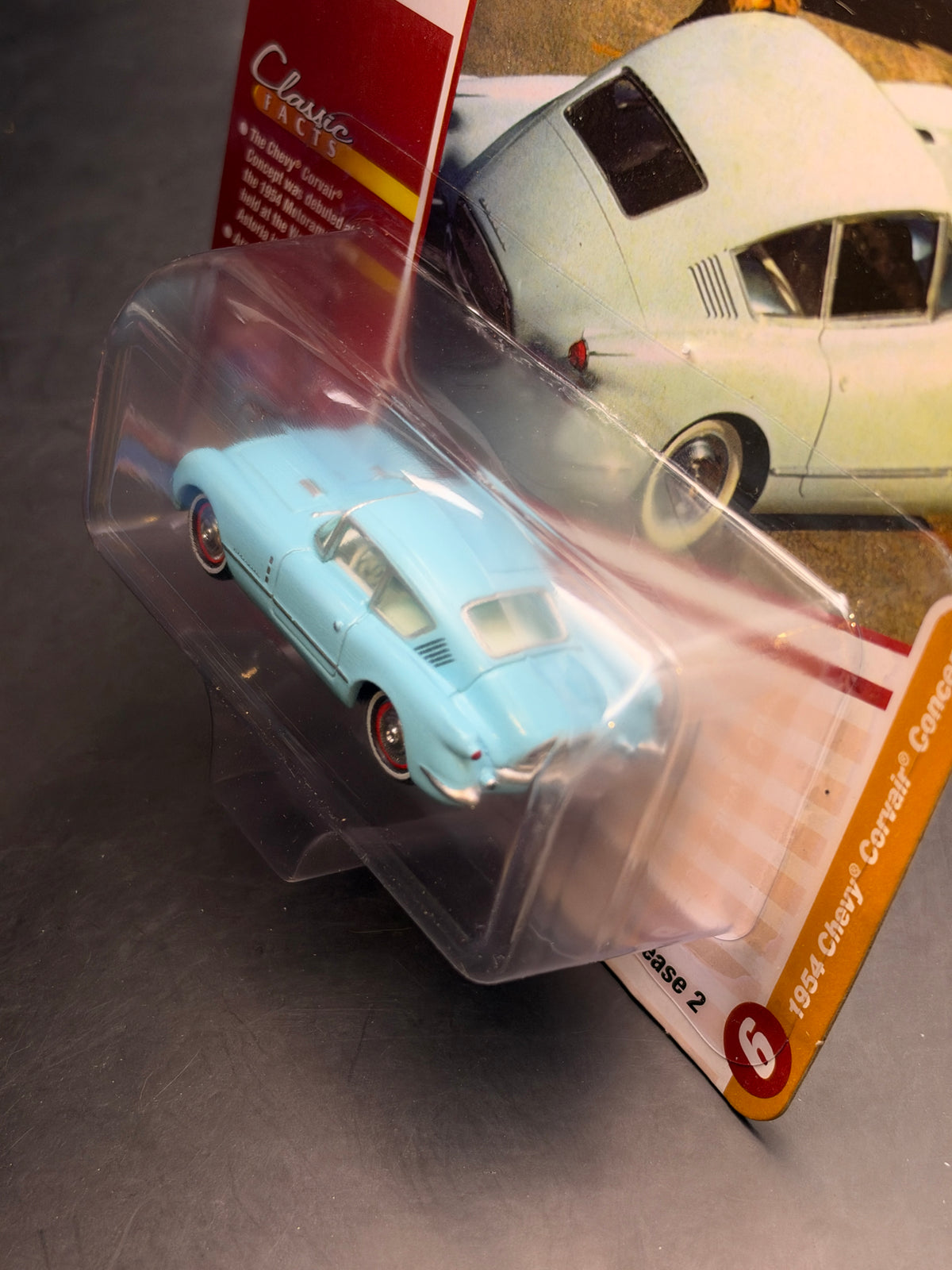 JOHNNY LIGHTNING - 1954 CHEVY CORVAIR CONCEPT - CLASSIC GOLD COLLECTION
