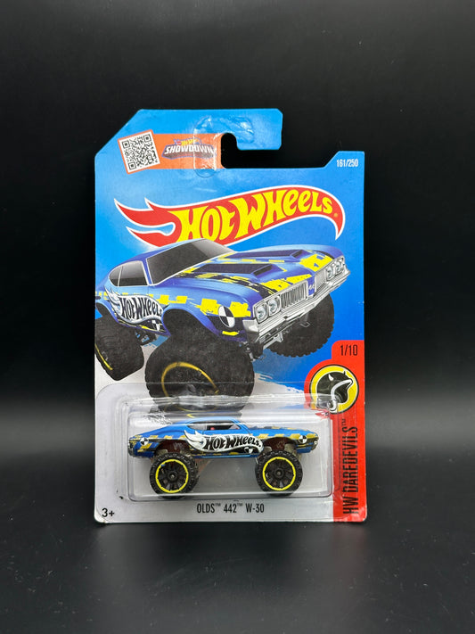 HOT WHEELS - OLDS 442 W-30 (2016) - HW DAREDEVILS 1/10