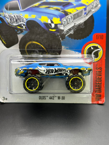 HOT WHEELS - OLDS 442 W-30 (2016) - HW DAREDEVILS 1/10
