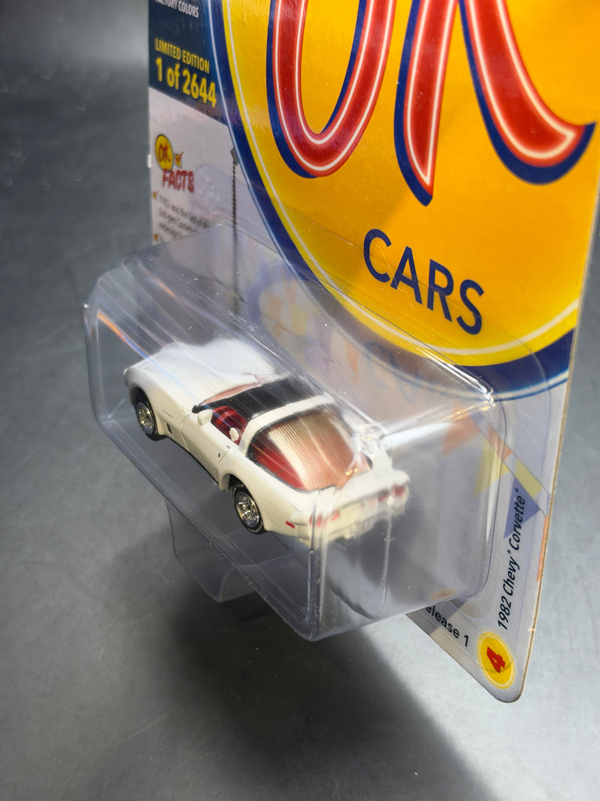 JOHNNY LIGHTNING - 1982 CHEVY CORVETTE - MUSCLE CARS USA