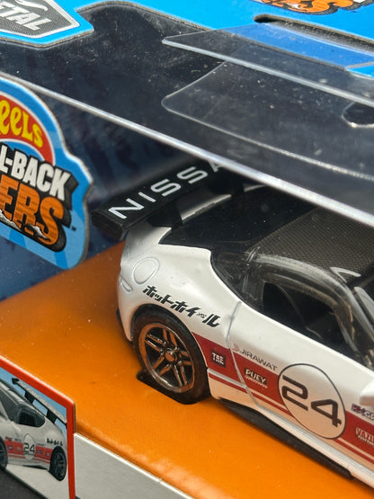 HOT WHEELS - 2023 NISSAN Z CUSTOM (2025) - HW FACTORY FRESH - PULL BACK SPEEDERS
