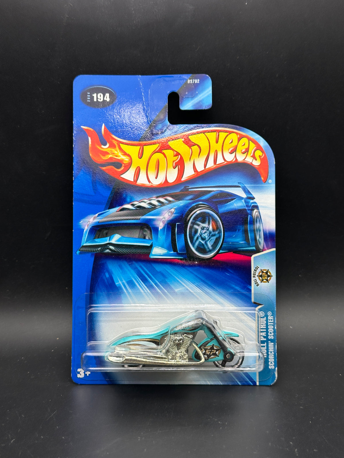HOT WHEELS - SCORCHIN SCOOTER (2004) - HW ROLL PATROL
