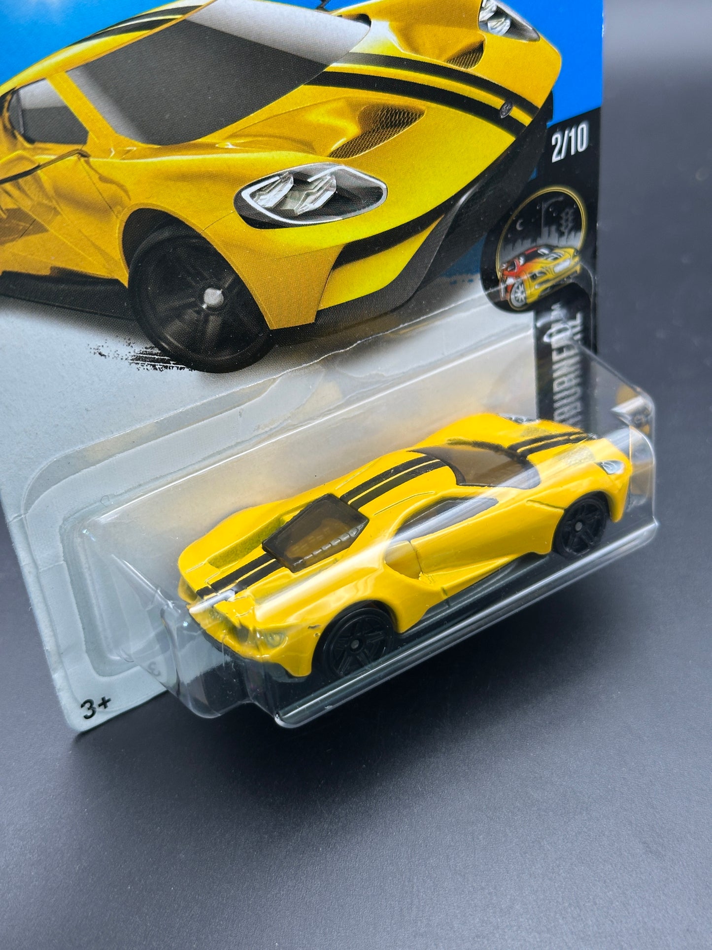 HOT WHEELS - 17 FORD GT - (2017) - HW NIGHTBURNERZ 2/10