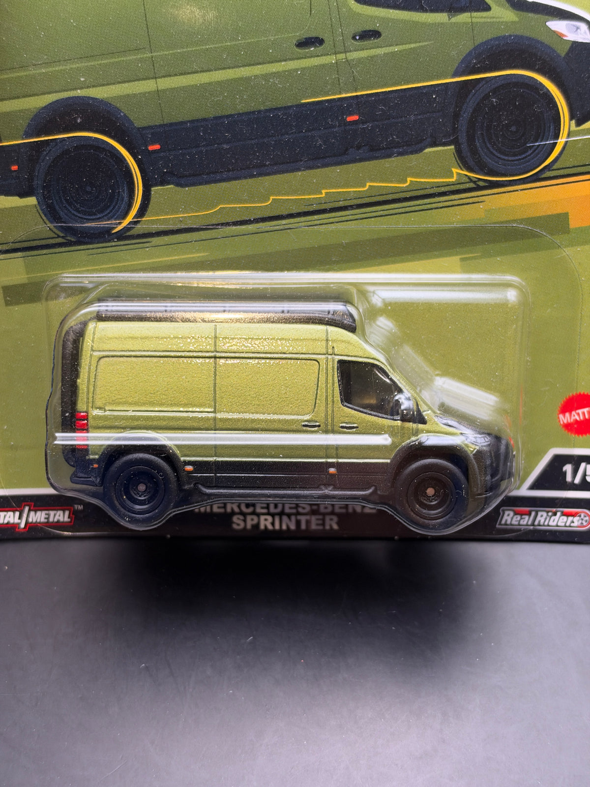 HOT WHEELS - MERCEDES BENZ SPRINTER (2022) - CAR CULTURE - DEUTSCHLAND DESIGN 1/5