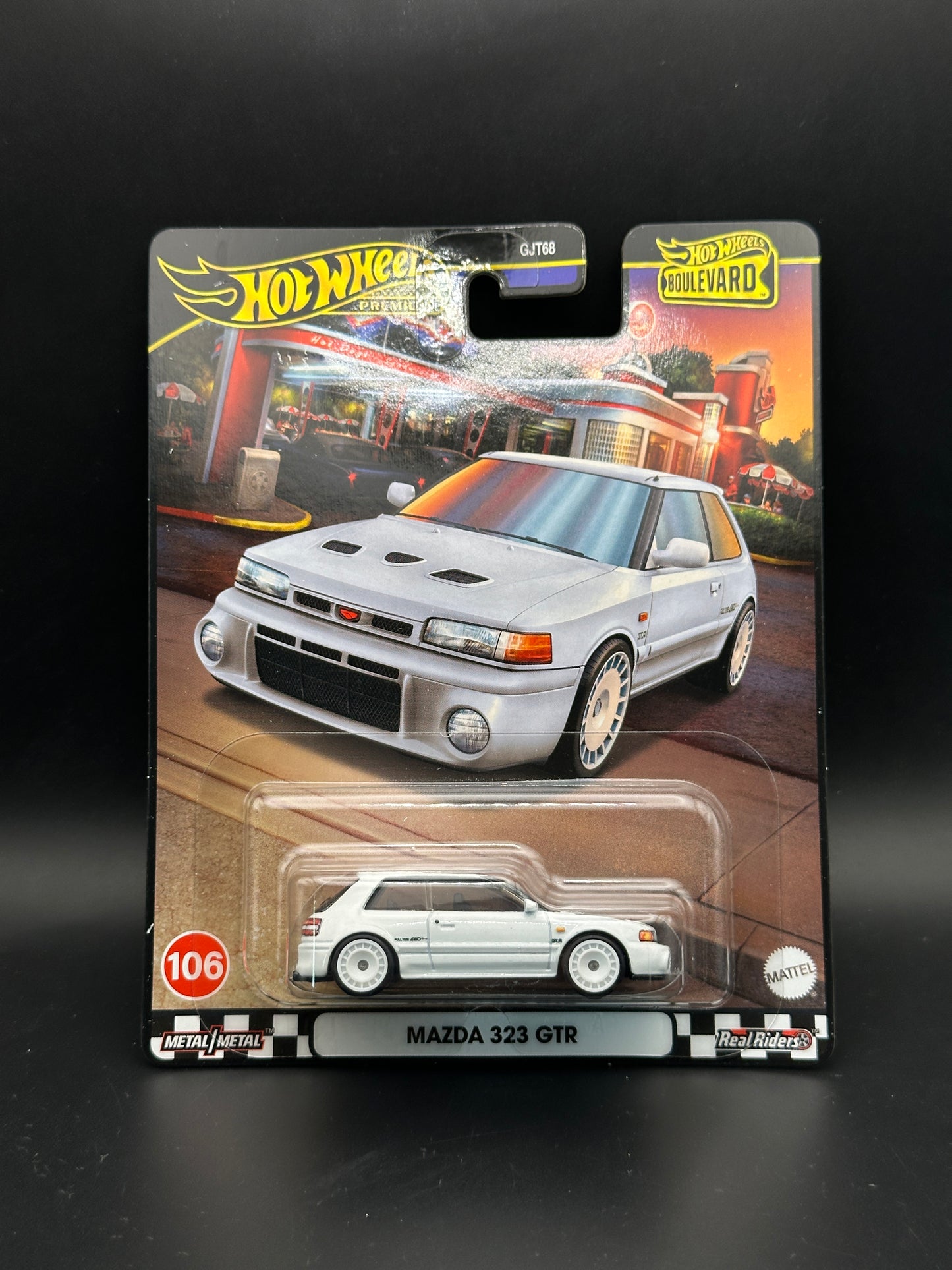 IMPORT - HOT WHEELS - MAZDA 323 GTR (2024) - HW BOULEVARD #106