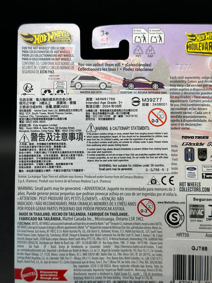 IMPORT - HOT WHEELS - MAZDA 323 GTR (2024) - HW BOULEVARD #106