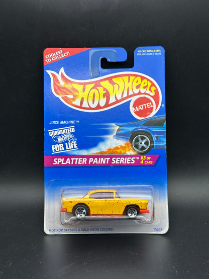 HOT WHEELS - JUICE MACHINE (1996) - HW SPLATTER PAINT SERIES 3/4