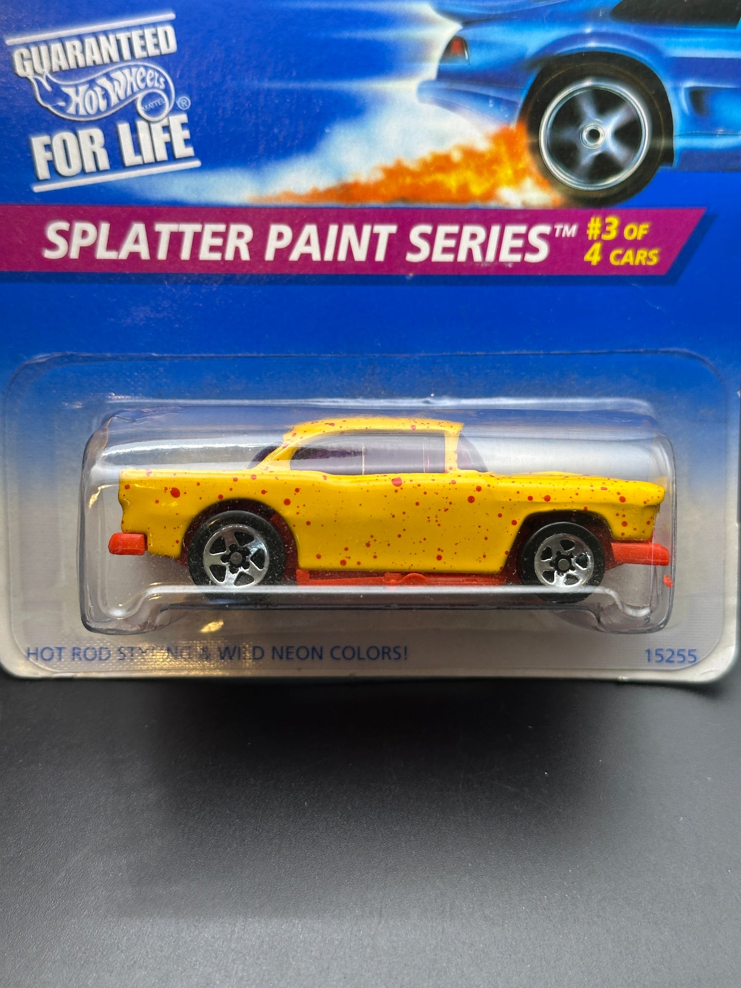 HOT WHEELS - JUICE MACHINE (1996) - HW SPLATTER PAINT SERIES 3/4