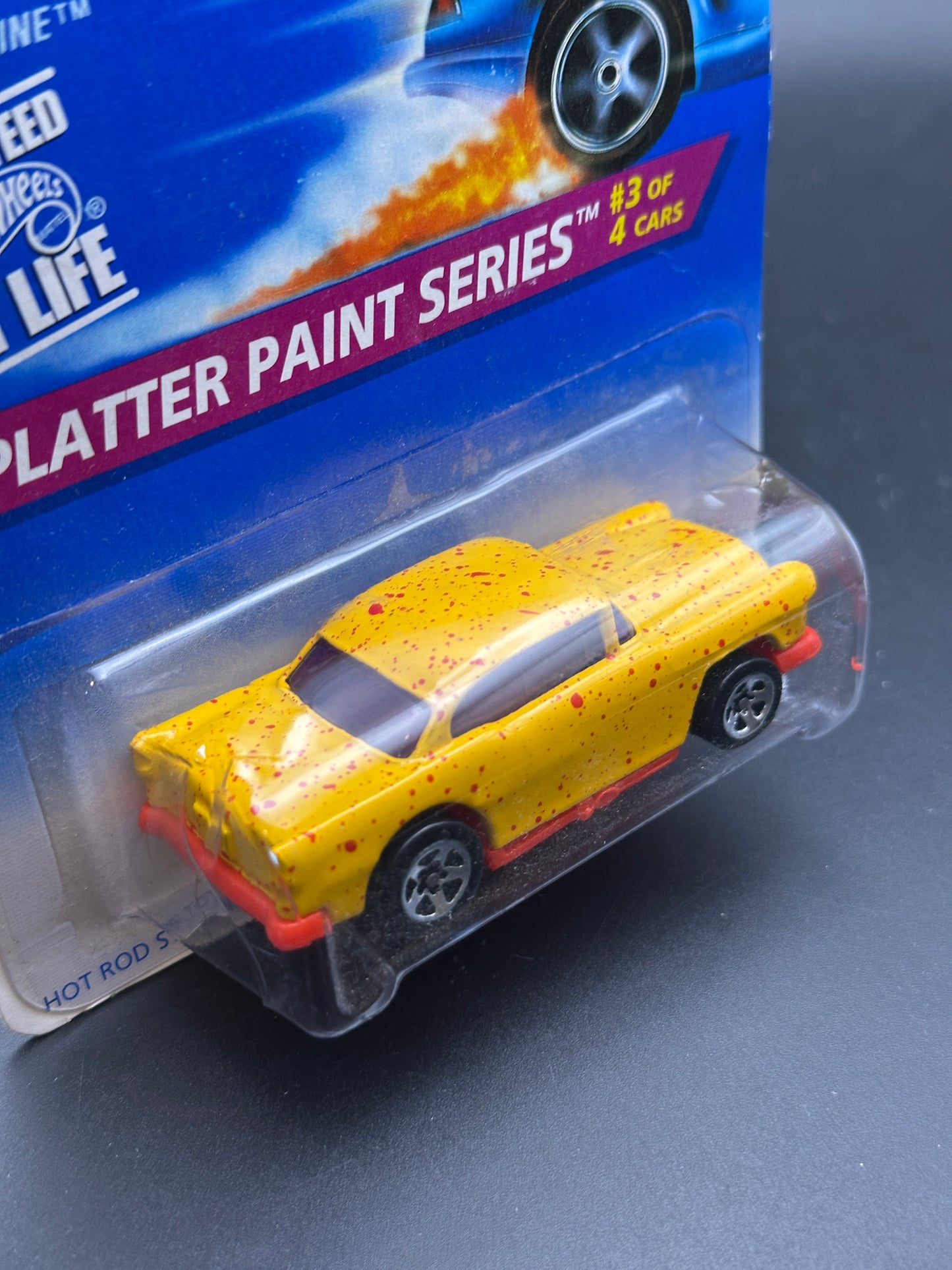 HOT WHEELS - JUICE MACHINE (1996) - HW SPLATTER PAINT SERIES 3/4