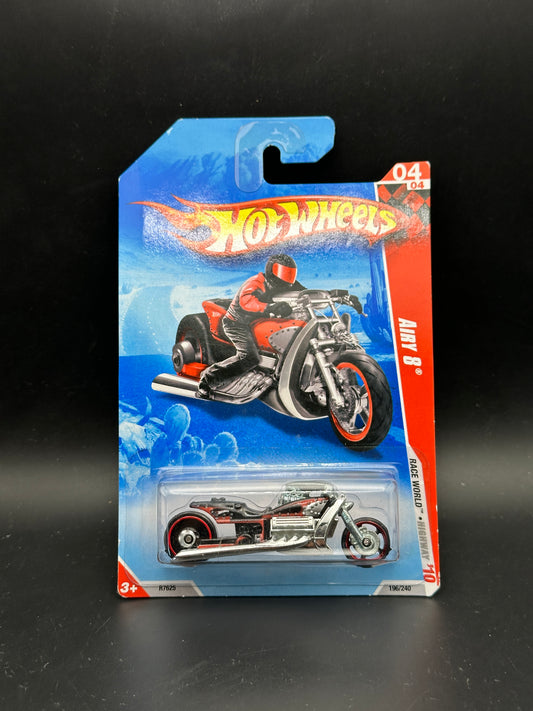 HOT WHEELS - AIRY 8 (2010) - HW RACE WORLD HIGHWAY 10 4/4