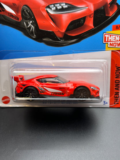 HOT WHEELS - 20 TOYOTA GR SUPRA (2022) - HW THEN AND NOW 8/10