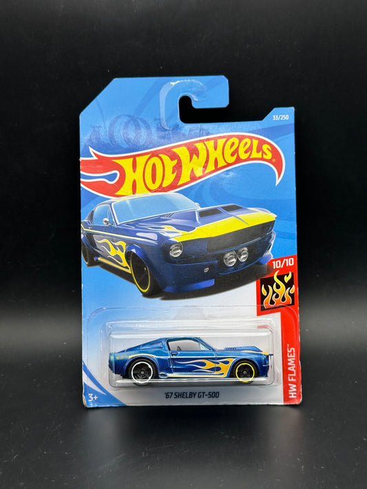 HOT WHEELS - 67 SHELBY GT500 (2019) - HW FLAMES 10/10