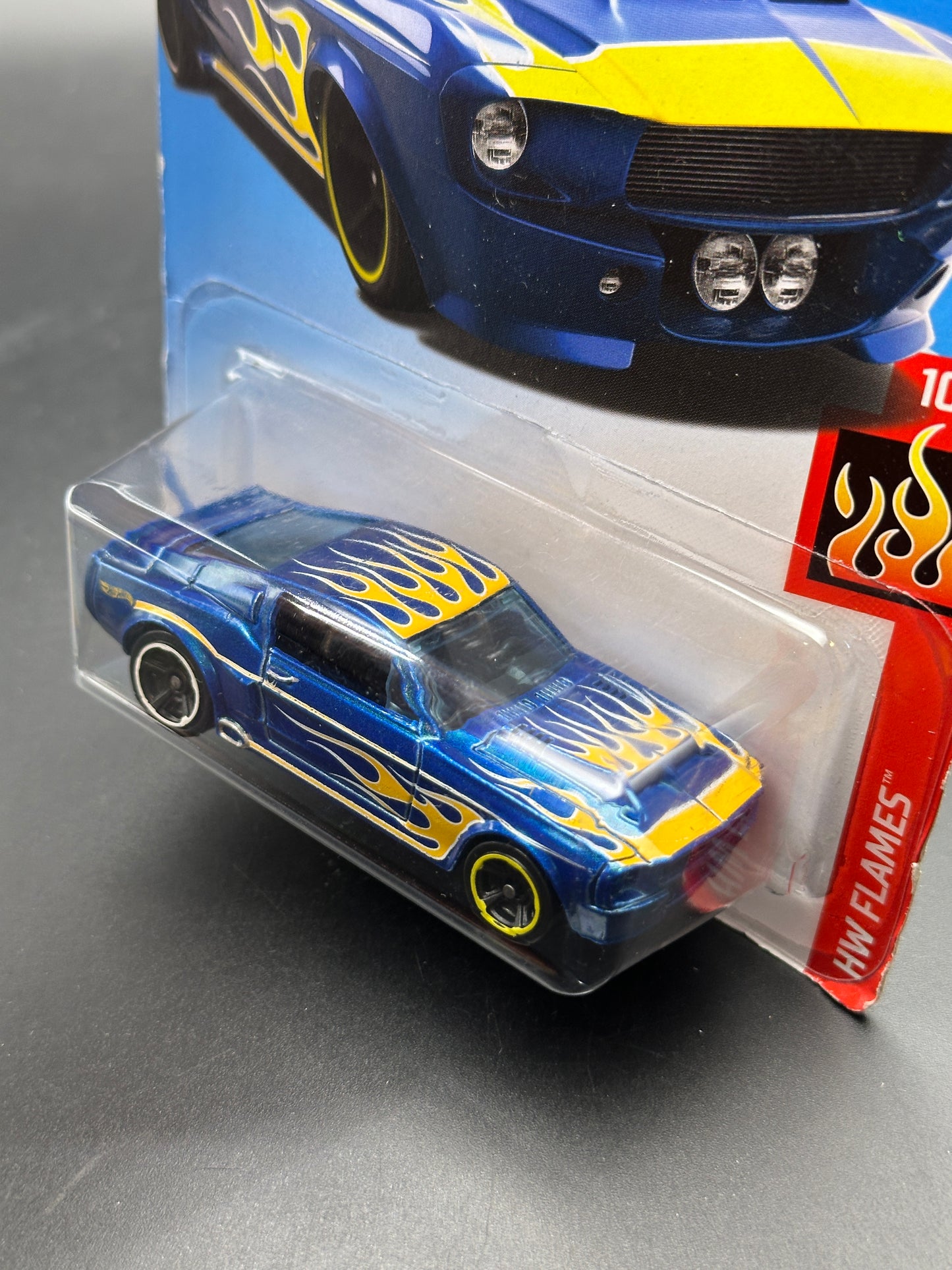 HOT WHEELS - 67 SHELBY GT500 (2019) - HW FLAMES 10/10