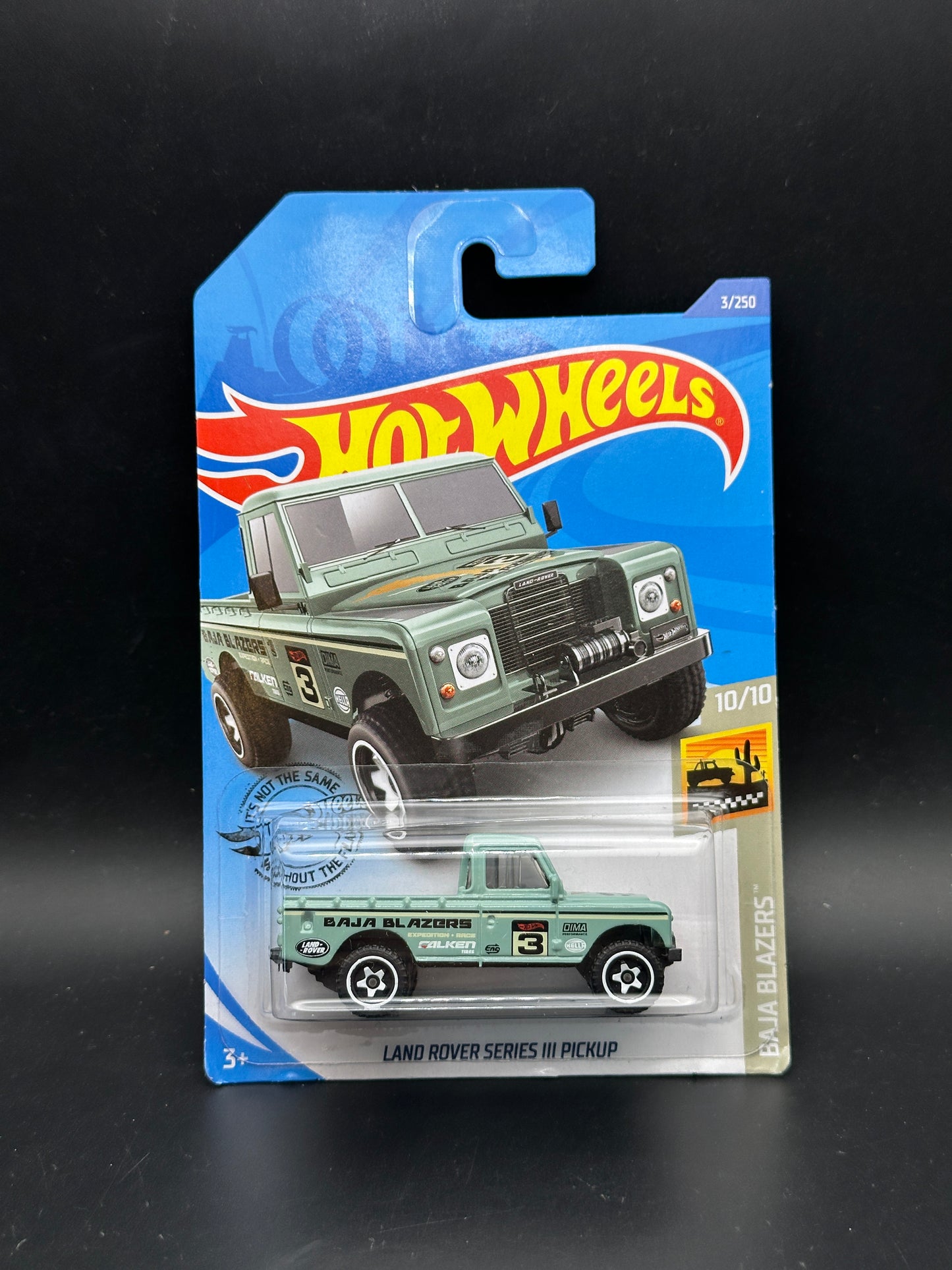 HOT WHEELS - LAND ROVER SERIES III PICKUP (2020) - HW BAJA BLAZERS 10/10