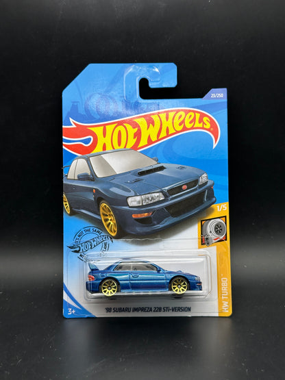 HOT WHEELS - 98 SUBARU IMPREZA 22B STI VERSION (2020) - HW TURBO 1/5