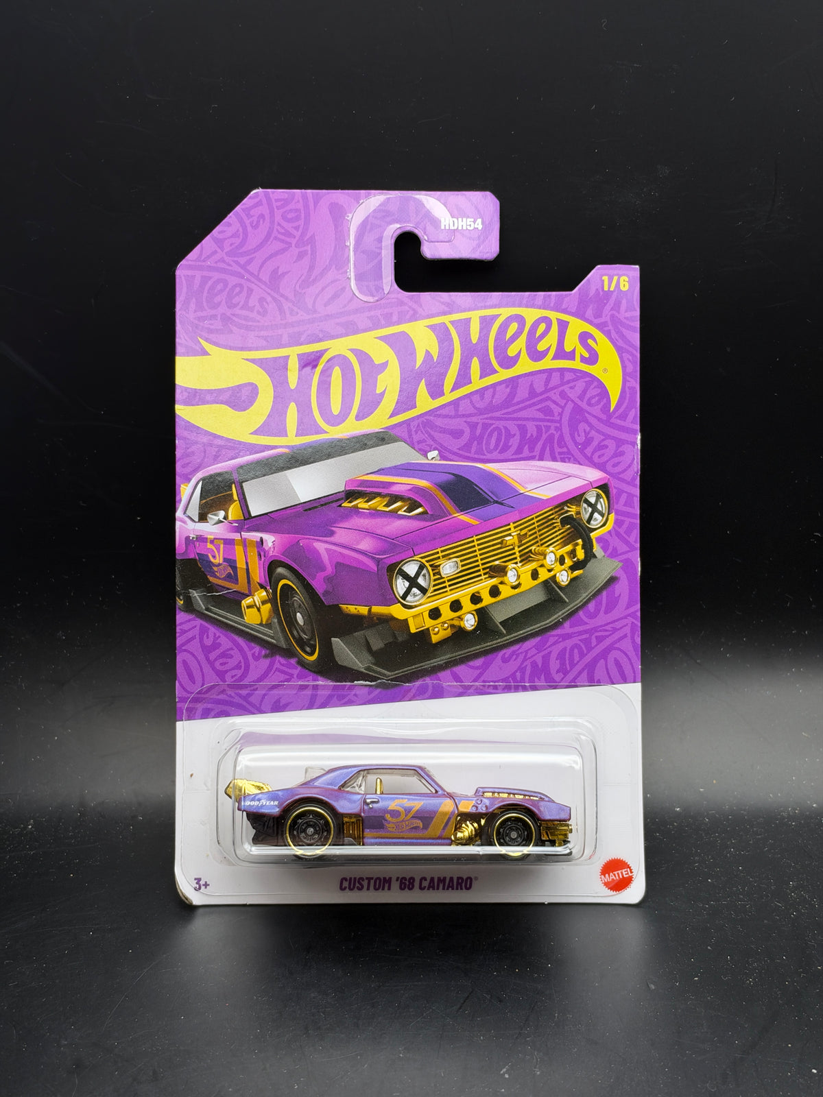 HOT WHEELS - CUSTOM 68 CAMARO (2025) - 57th ANNIVERSARY 1/6