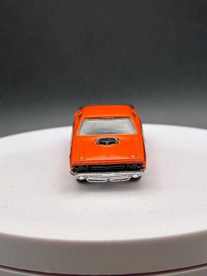 HOT WHEELS - GREEN LANTERN: 71 DODGE CHALLENGER (2011) - MAINLINE - LOOSE
