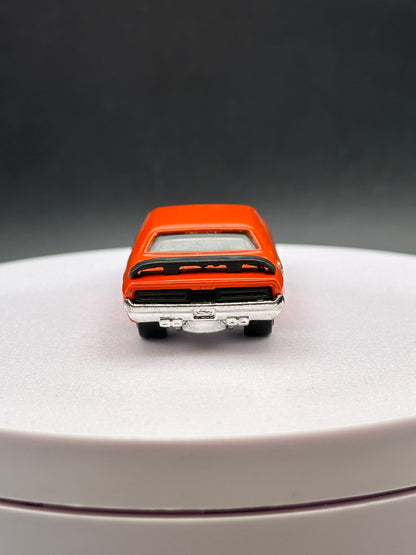 HOT WHEELS - GREEN LANTERN: 71 DODGE CHALLENGER (2011) - MAINLINE - LOOSE