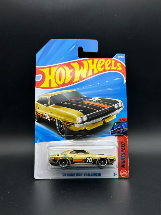 HOT WHEELS - 70 DODGE HEMI CHALLENGER (2026) - HW NIGHTSPEED 4/10