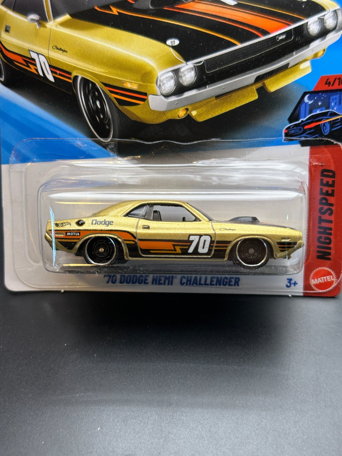 HOT WHEELS - 70 DODGE HEMI CHALLENGER (2026) - HW NIGHTSPEED 4/10