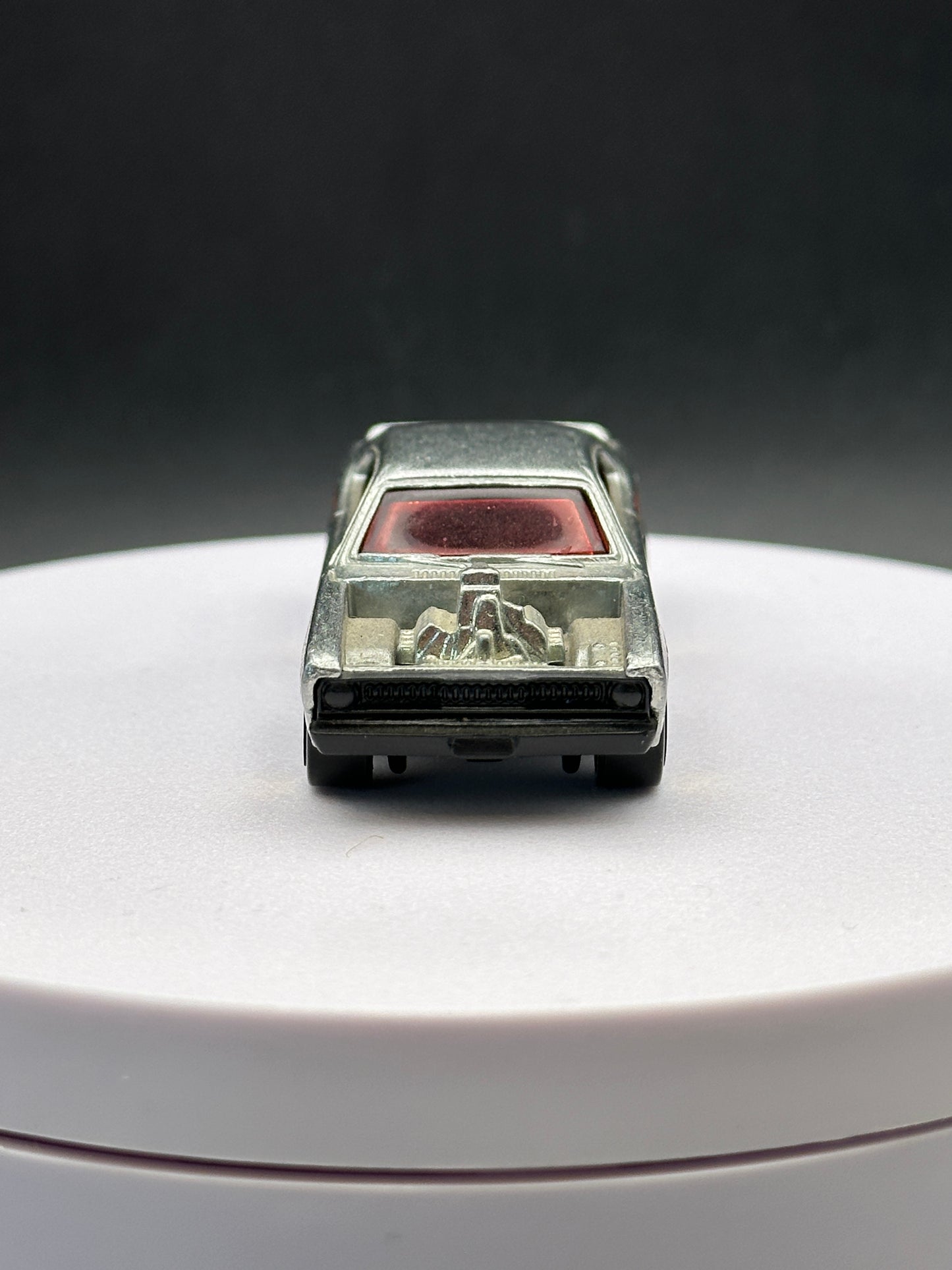 HOT WHEELS - PLYMOUTH DUSTER (2018) - SILVER SERIES - 50th ANNIVERSARY ZAMAC FLAMES SERIES 7/8